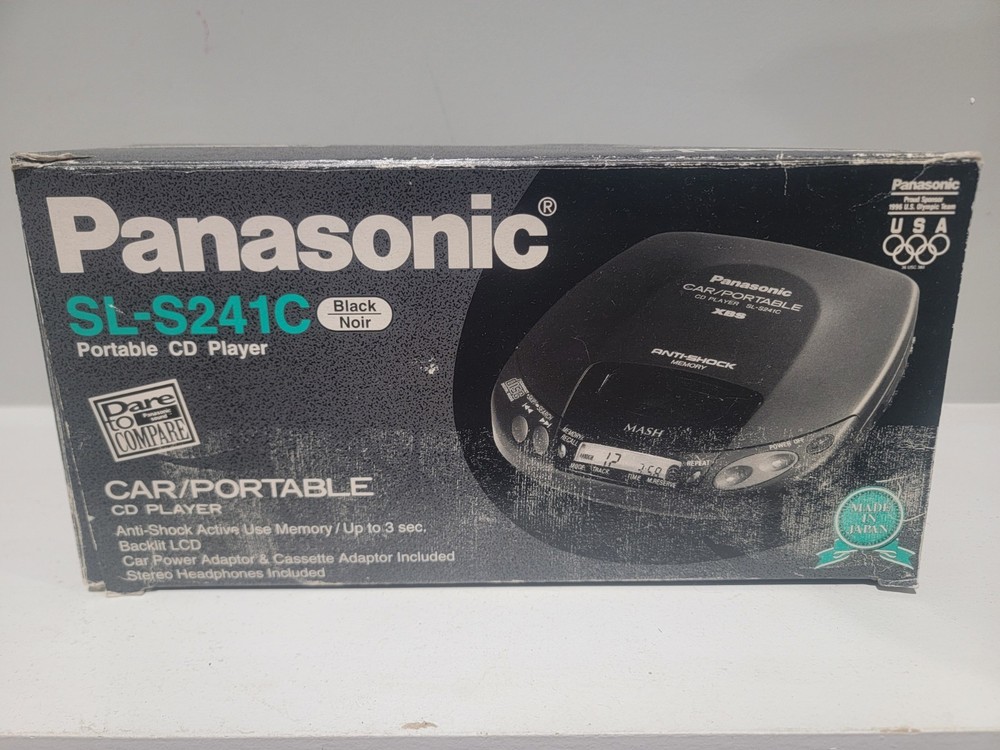 Panasonic Portable CD Player Model No. SL-S241C