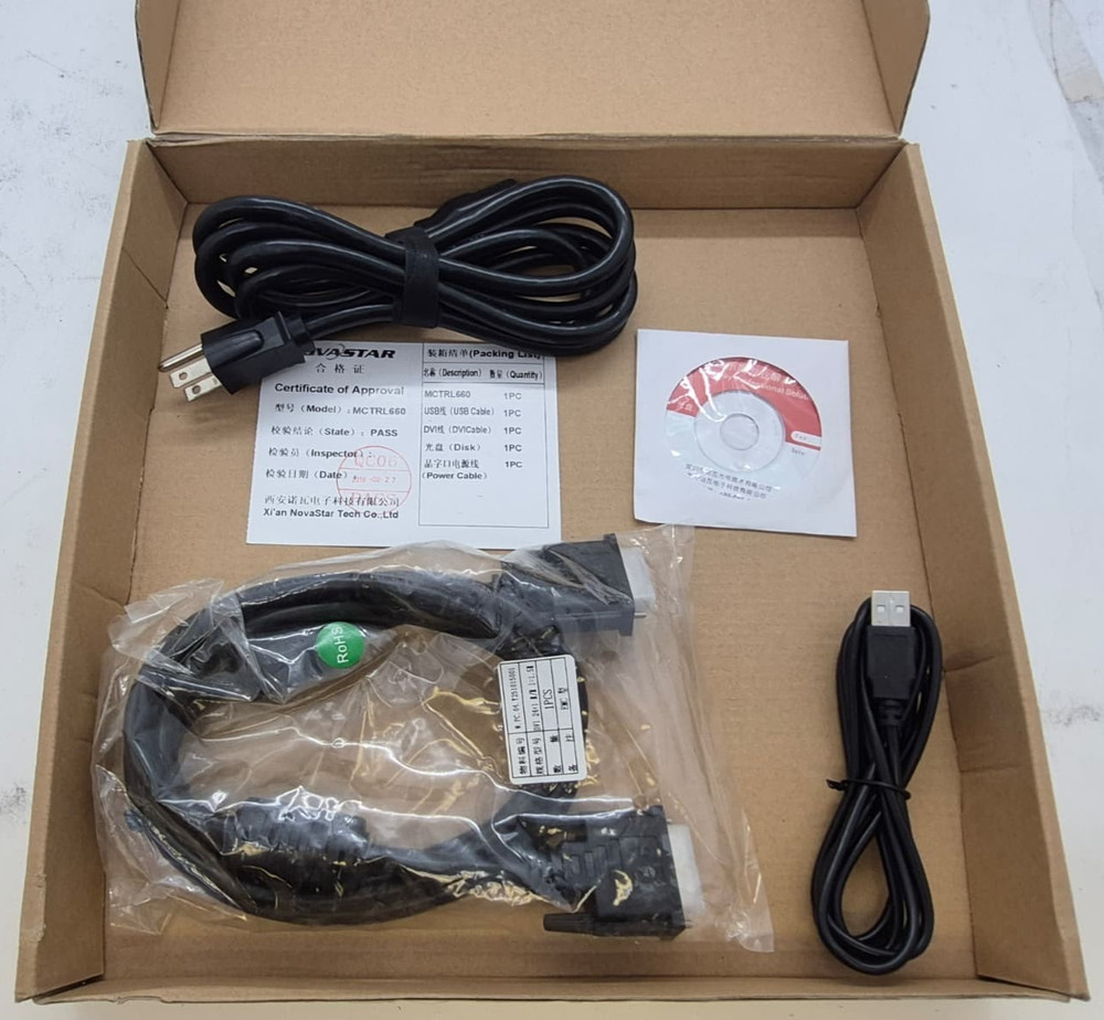 Novastar MCTRL660 LED Display Controller W/ Cables