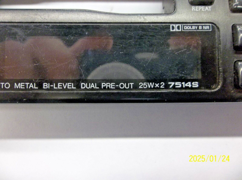 Alpine 7514S Faceplate Detachable Replacement Cassette