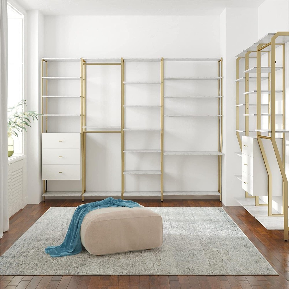 CosmoLiving by Cosmopolitan Gwyneth Closet-Vanity
