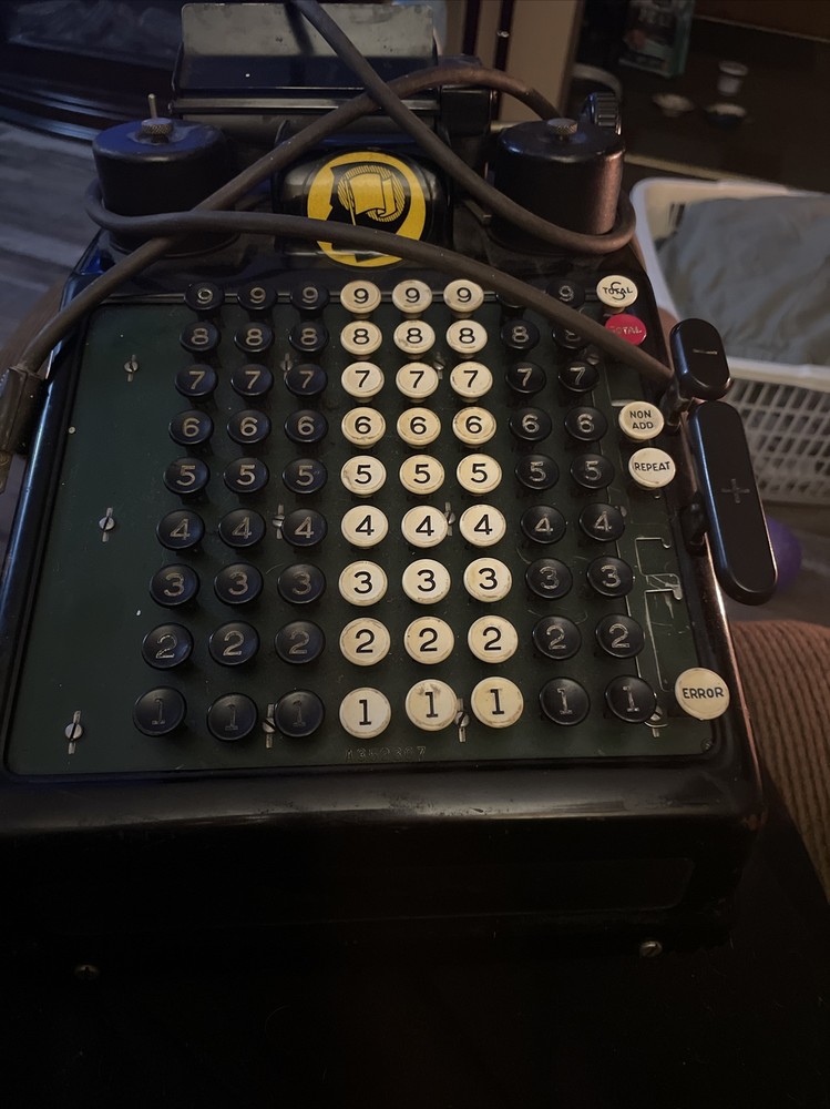 Antique Burroughs Adding Machine  1920s