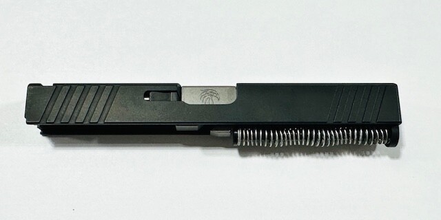 Glock 17 complete slide stainless steel match grade barrel & complete UPK- G17