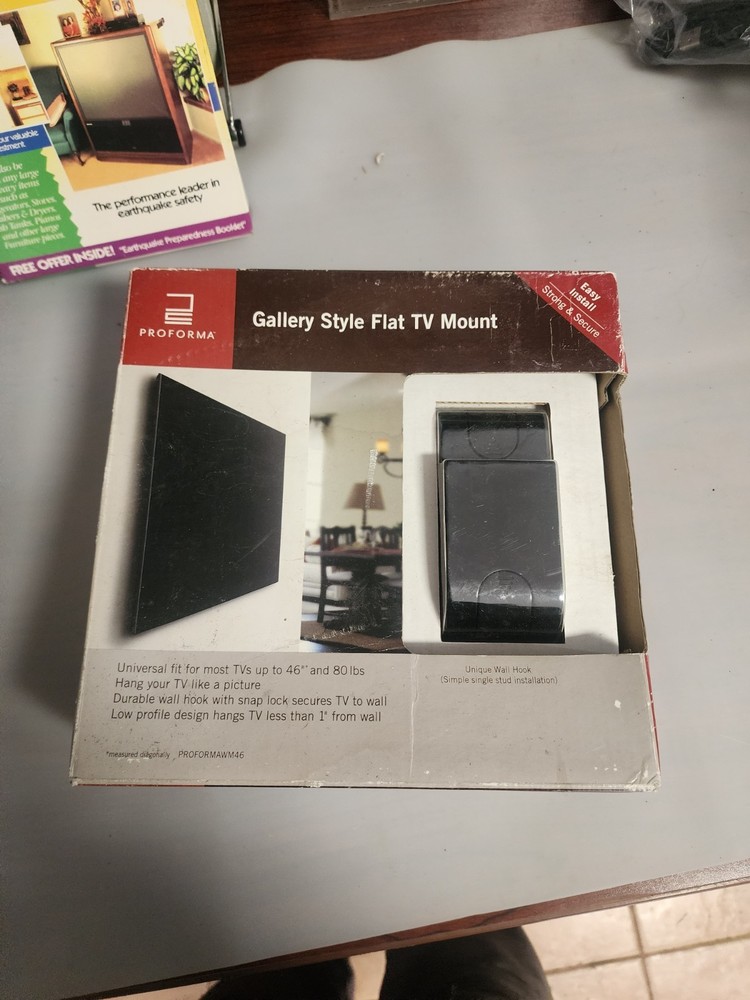 Proforma 46” Gallery Style Flat Tv Mount