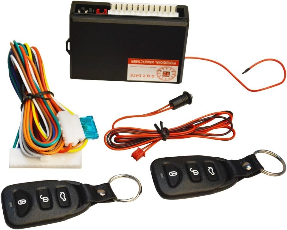 Secure Your Vehicle with Universal Keyless Entry System - 80m Range Remote