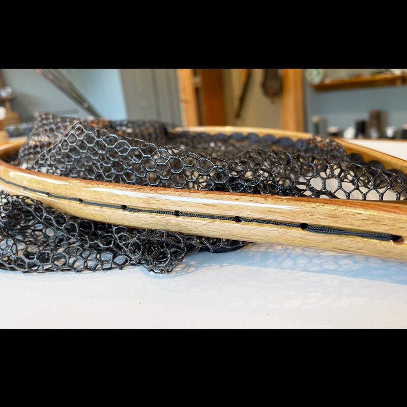 Burl Maple Landing Net (Two-Hearted Series)