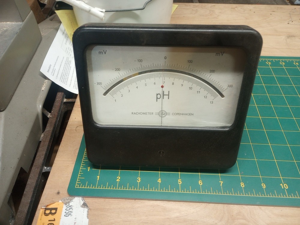 Very Nice Large !! Ph Meter Copenhagen