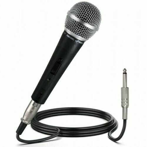 Pyle 2 Professional Dynamic Microphone, Unidirectional Handheld Mic PDMIC59