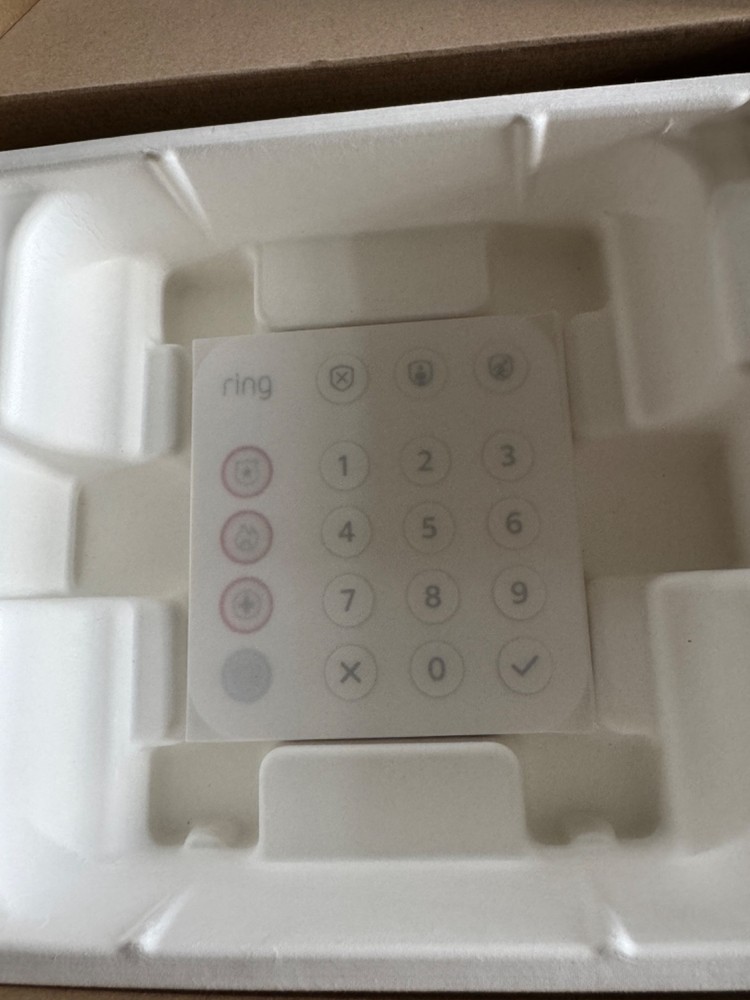 Ring Alarm 8-PC Home Security System 2nd Gen. Panic Button NEW Open Box