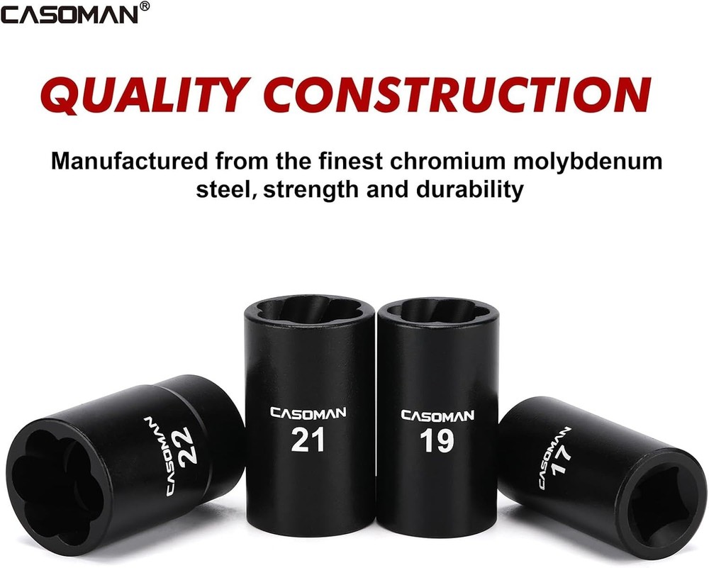 Corrosion-Resistant 5-Piece 1/2
