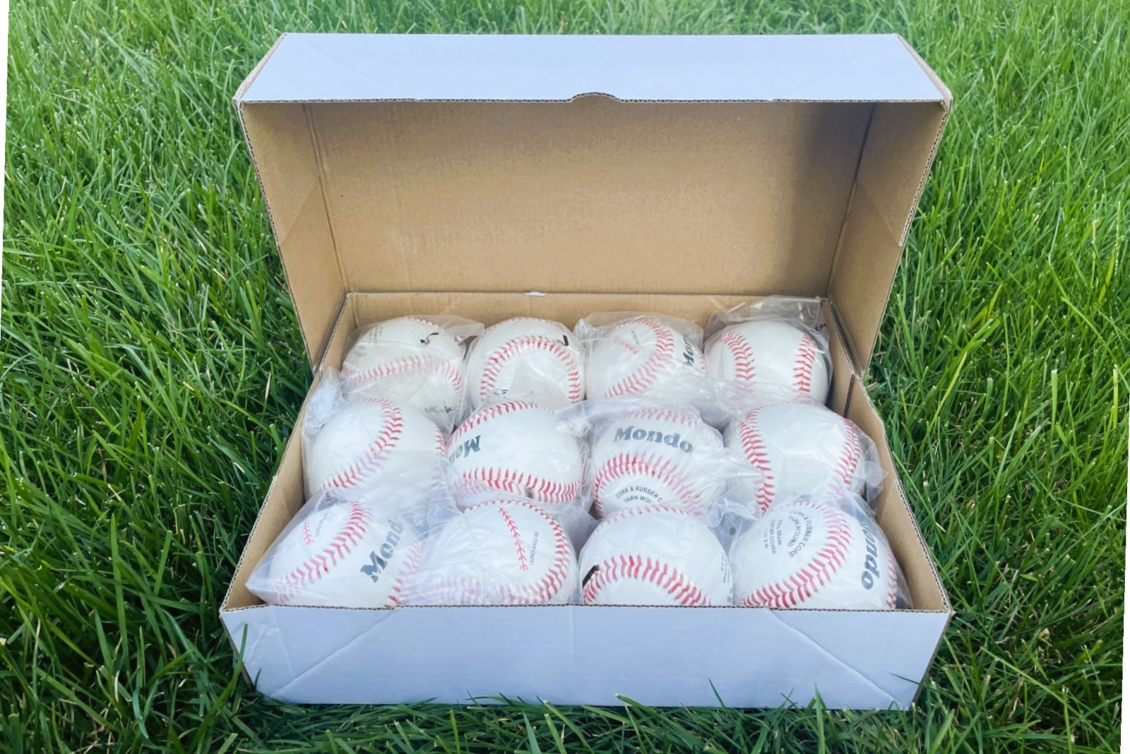 12 Baseballs by Mondo –Durable, Game-Ready, Practice, Training, Catching