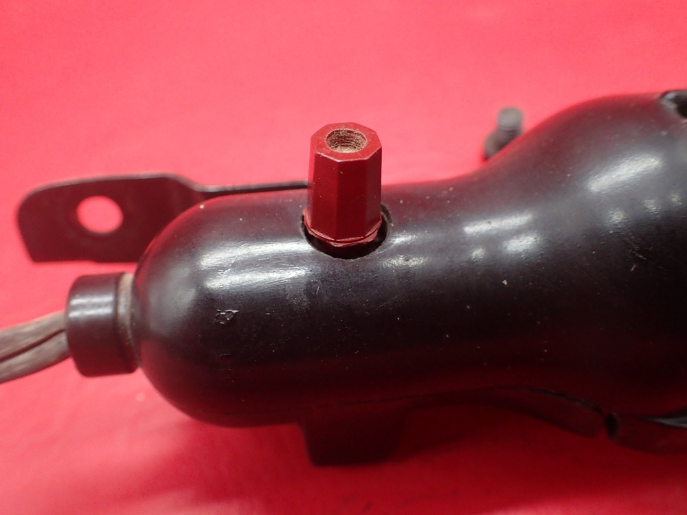 Vintage Sewing Machine Black BAKELITE Work Light # 88