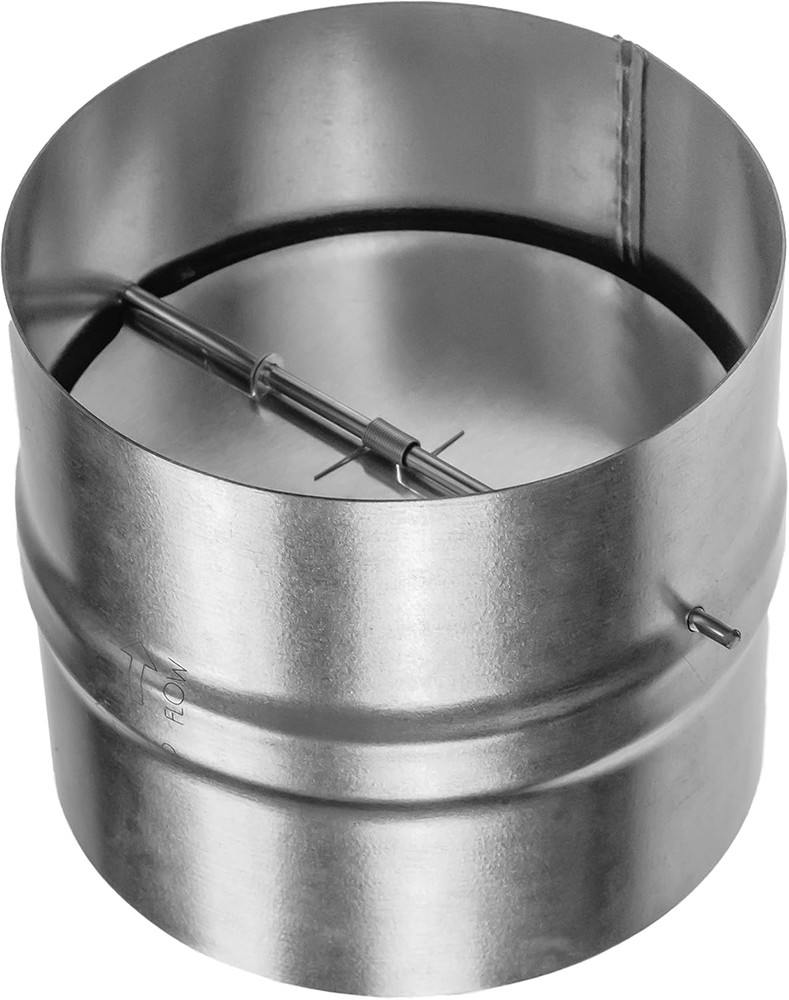 Draft Blocker 5'' Inch - Backdraft Damper - Draft Stopper - Backflow Preventer -