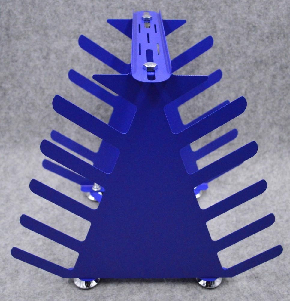 Screen Printing Squeegee/Spatulas Holder Desktop Shelving Tool Rack 5 Layers