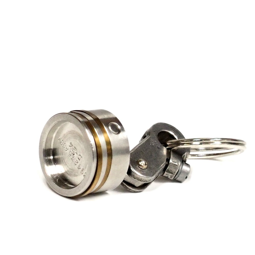 Authentic B25 Mitchell Bomber R2600 Engine Mini Piston Keychain Aviation Art