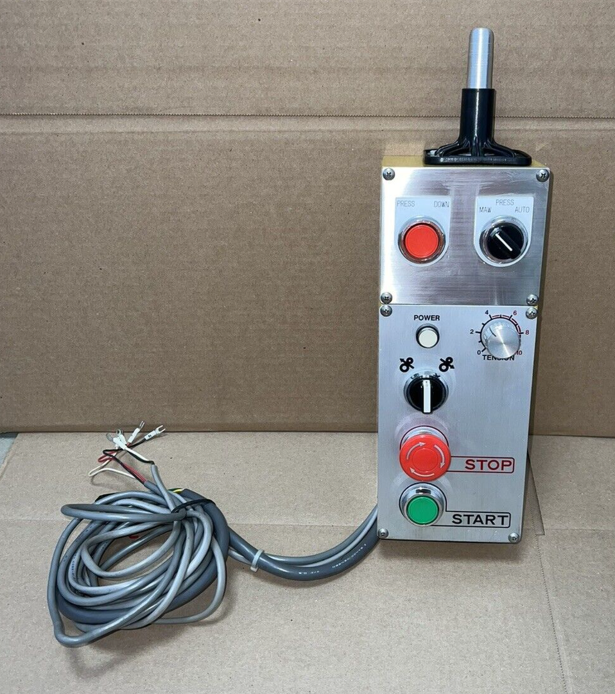 STRAPACK RQ-8P CONTROL PANEL START STOP POWER STRAPPING MACHINE PARTS