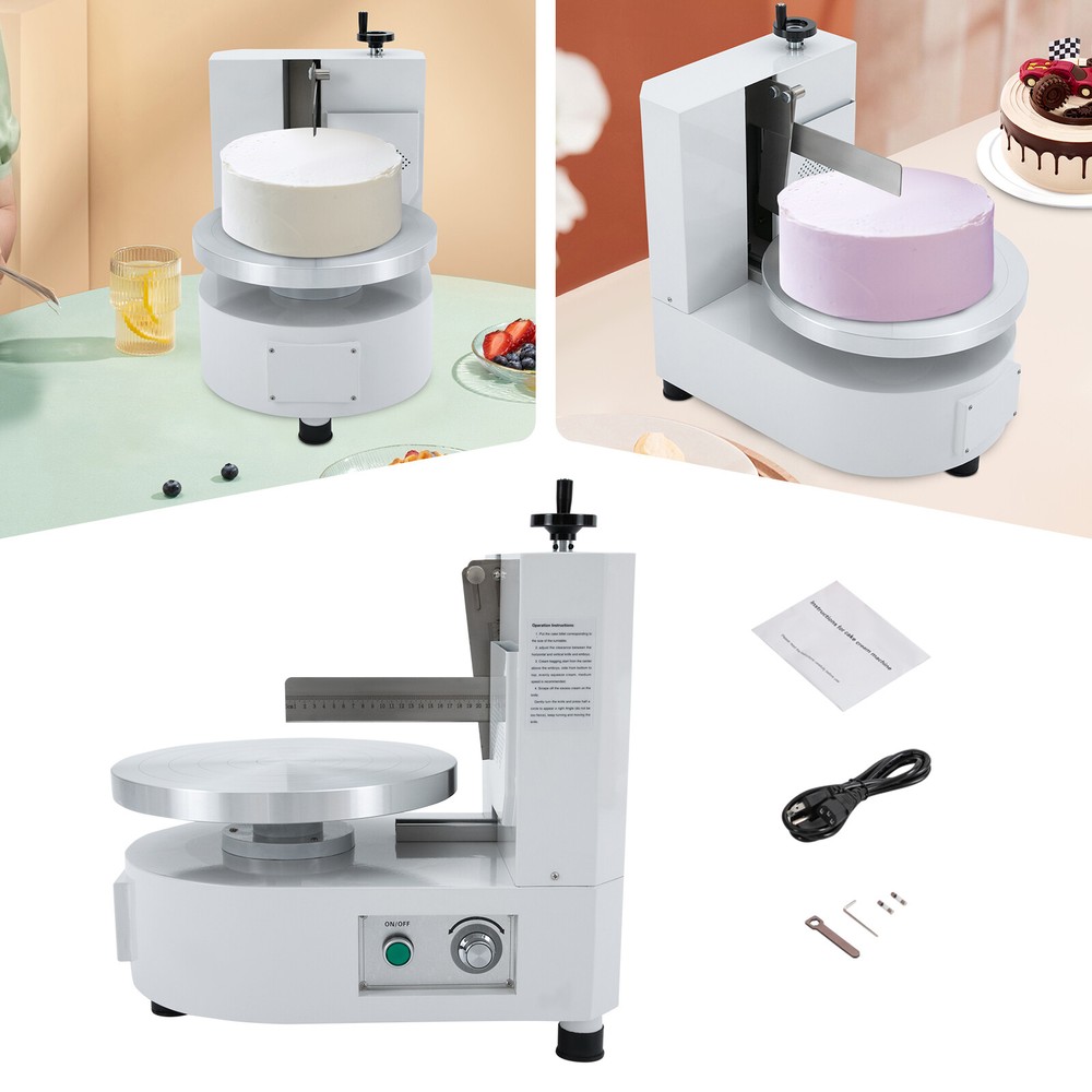Cream Spreading Edge Smoothing Coating Machine Cake Decorating Coating Machine