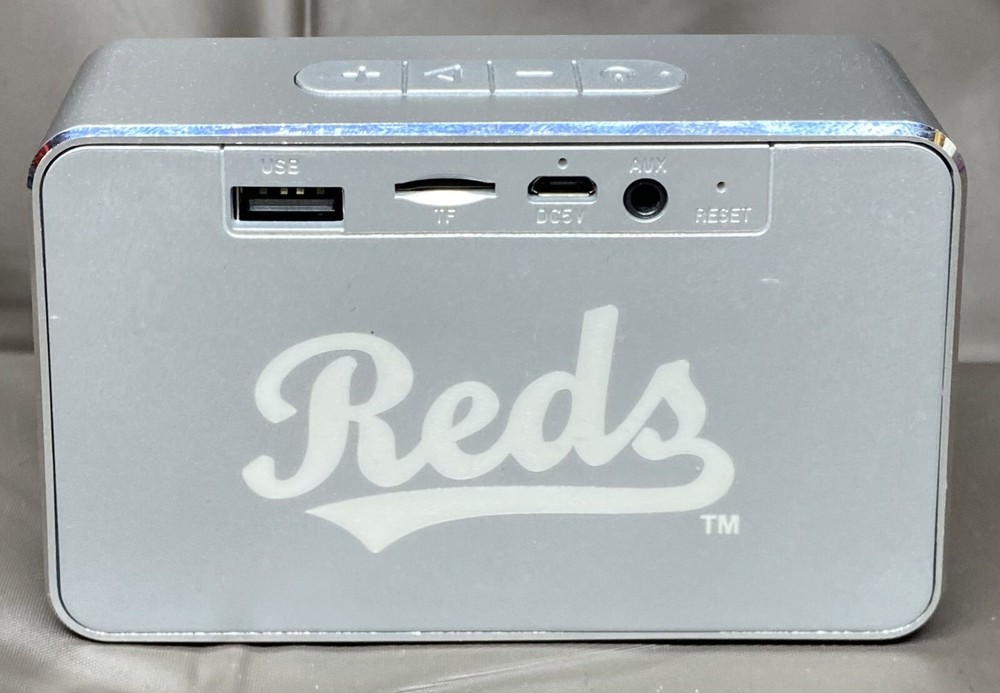 Cincinnati Reds BBTEK Bluetooth Wireless Speaker