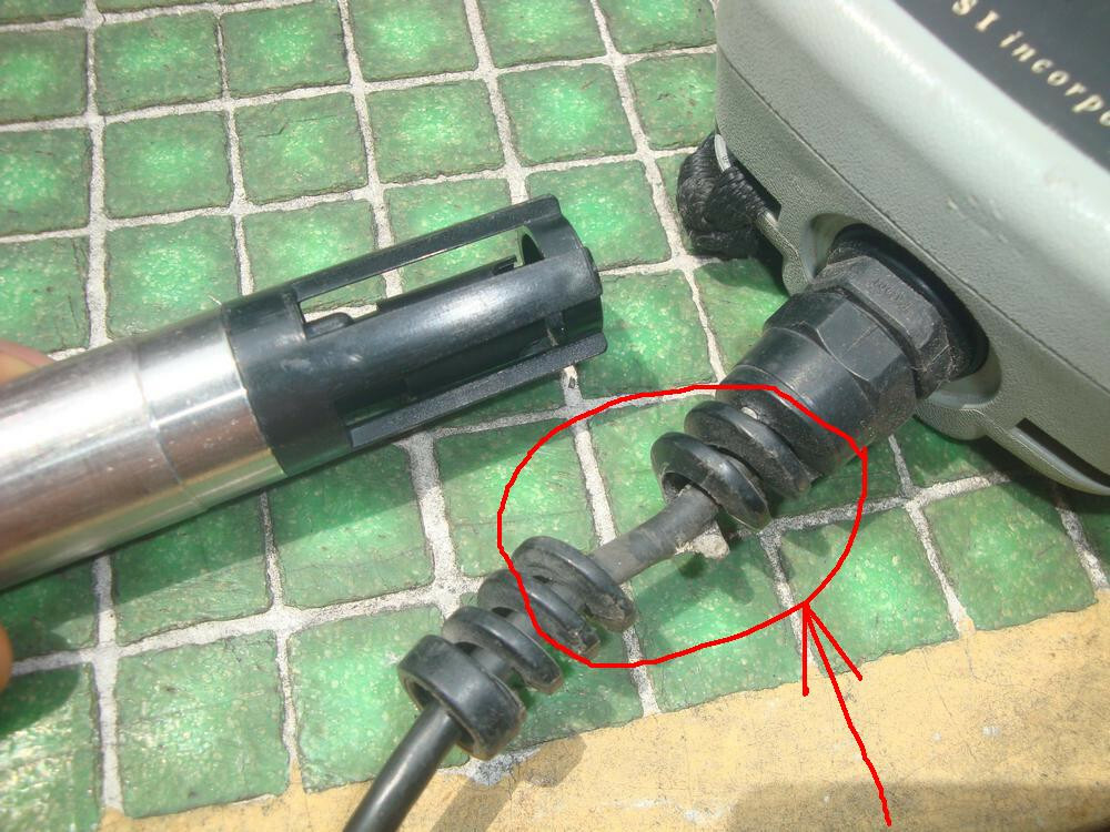 Fault Wrong Data YSI 550A Handheld Dissolved Oxygen Meter