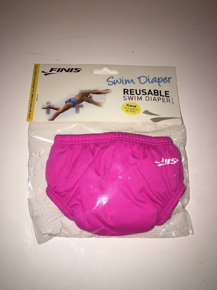FINIS Reusable Swim Diaper - Solid Pink
