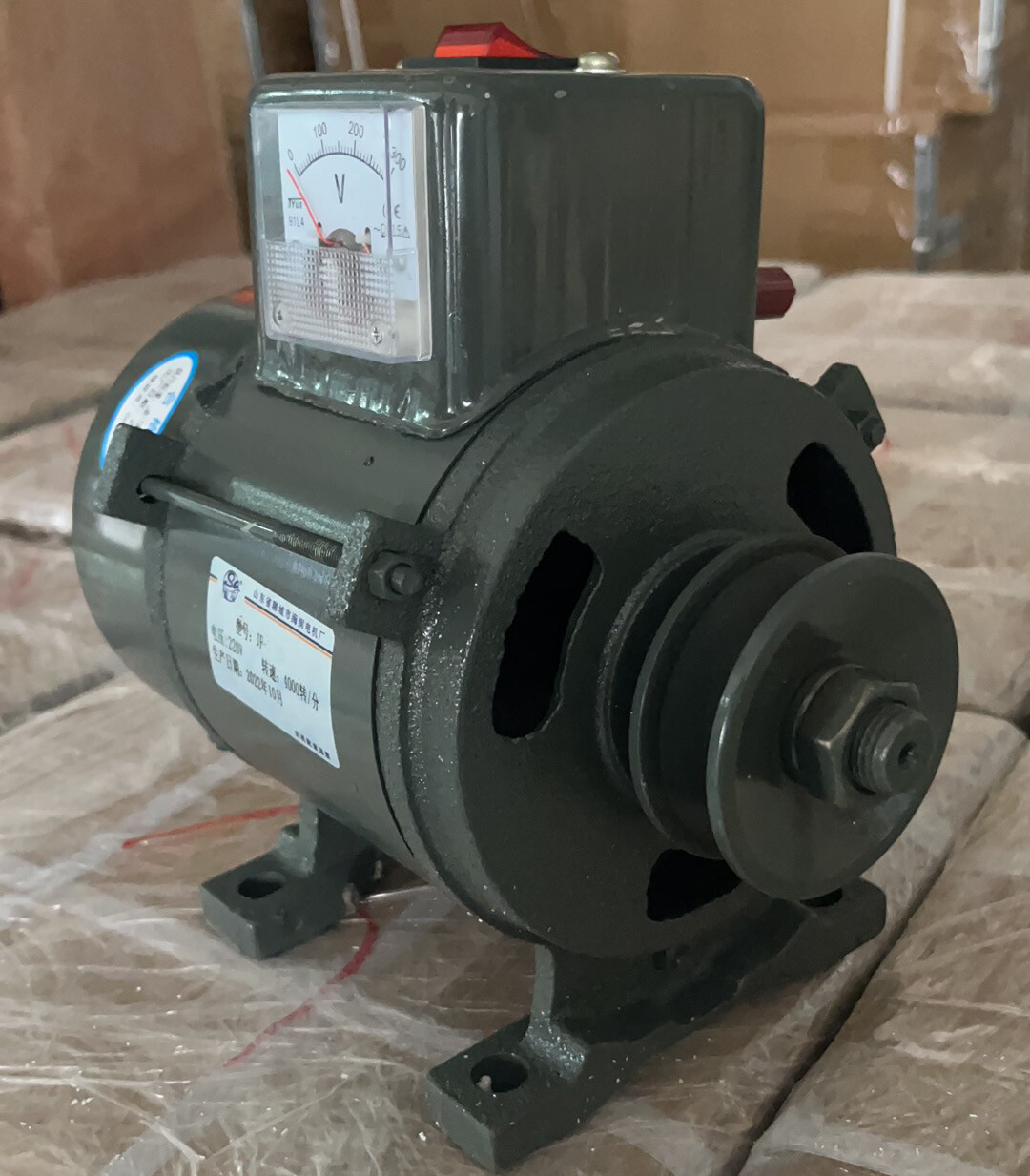 7000W Home Lighting Permanent Magnet Generator Brushless Belt Diesel Engine