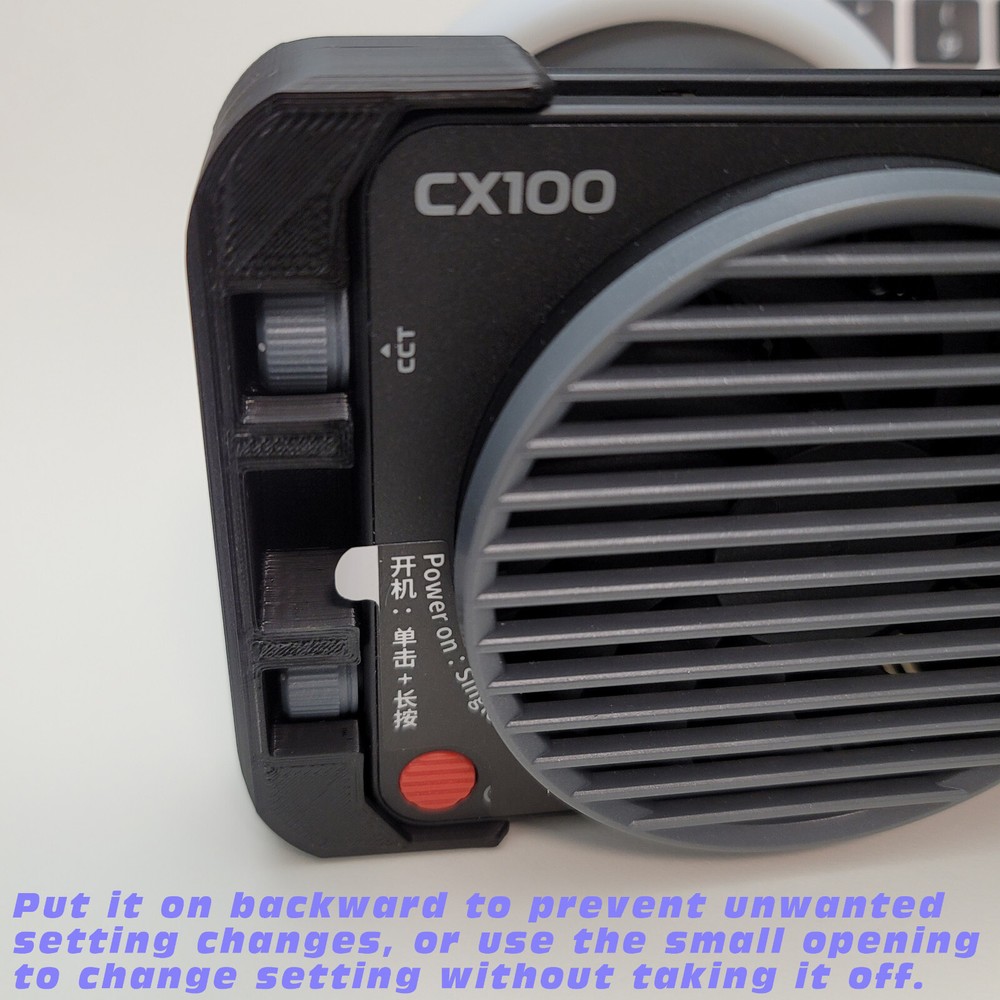 Zhiyun X100/CX100 Compatible Knob & Power Button Guard Protector (3D Printed)