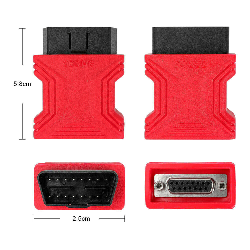 XTOOL OBD2 Main Test Diagnostic Scanner Adapter Cable Connector For D7 D8 D9 PAD