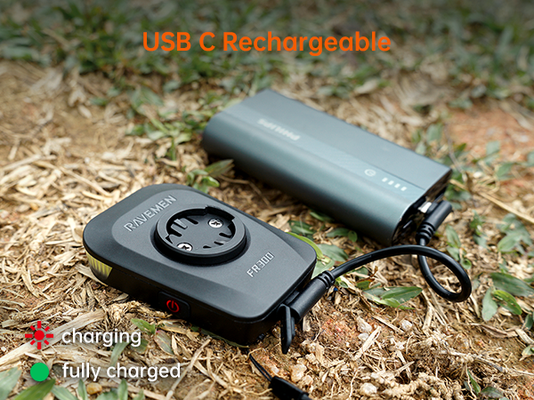 RAVEMEN FR300 for Garmin Wahoo Bicycle Head Light Bike Front Flashing Lighting