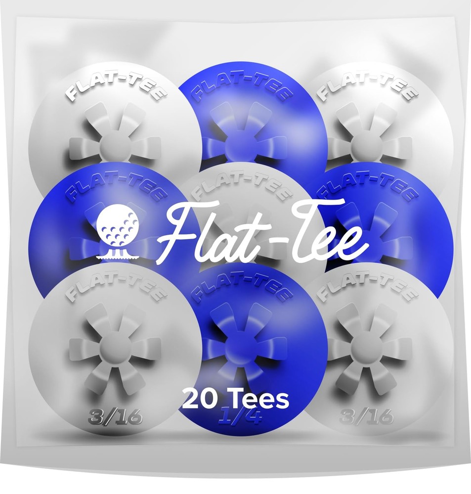 Golf Tee Consistent Height USGA Conforming Virtually Unbreakable Multicolor