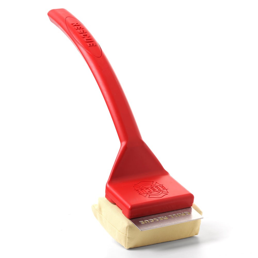 Grill Rescue Grill Brush w/ Scraper Head