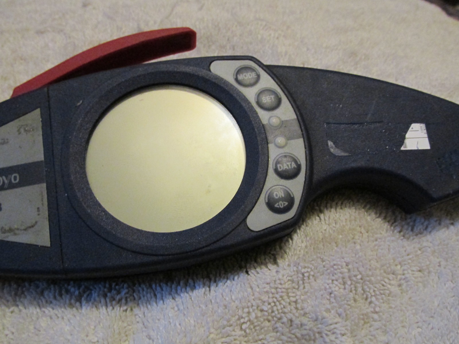 RARE Mitutoyo 209-531 Dial Digital Caliper Groove Gage-External BOEING SURPLUS