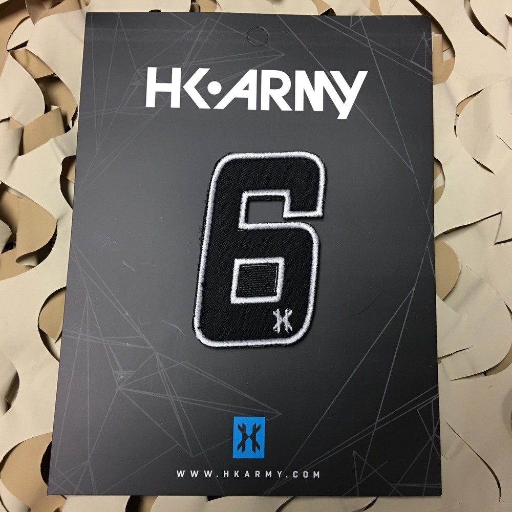 NEW HK Army Paintball Patch - Number 6
