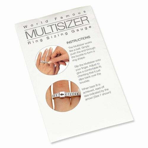 GemOrO Multisizer Precision Finger Ring USA Sizer Made In UK