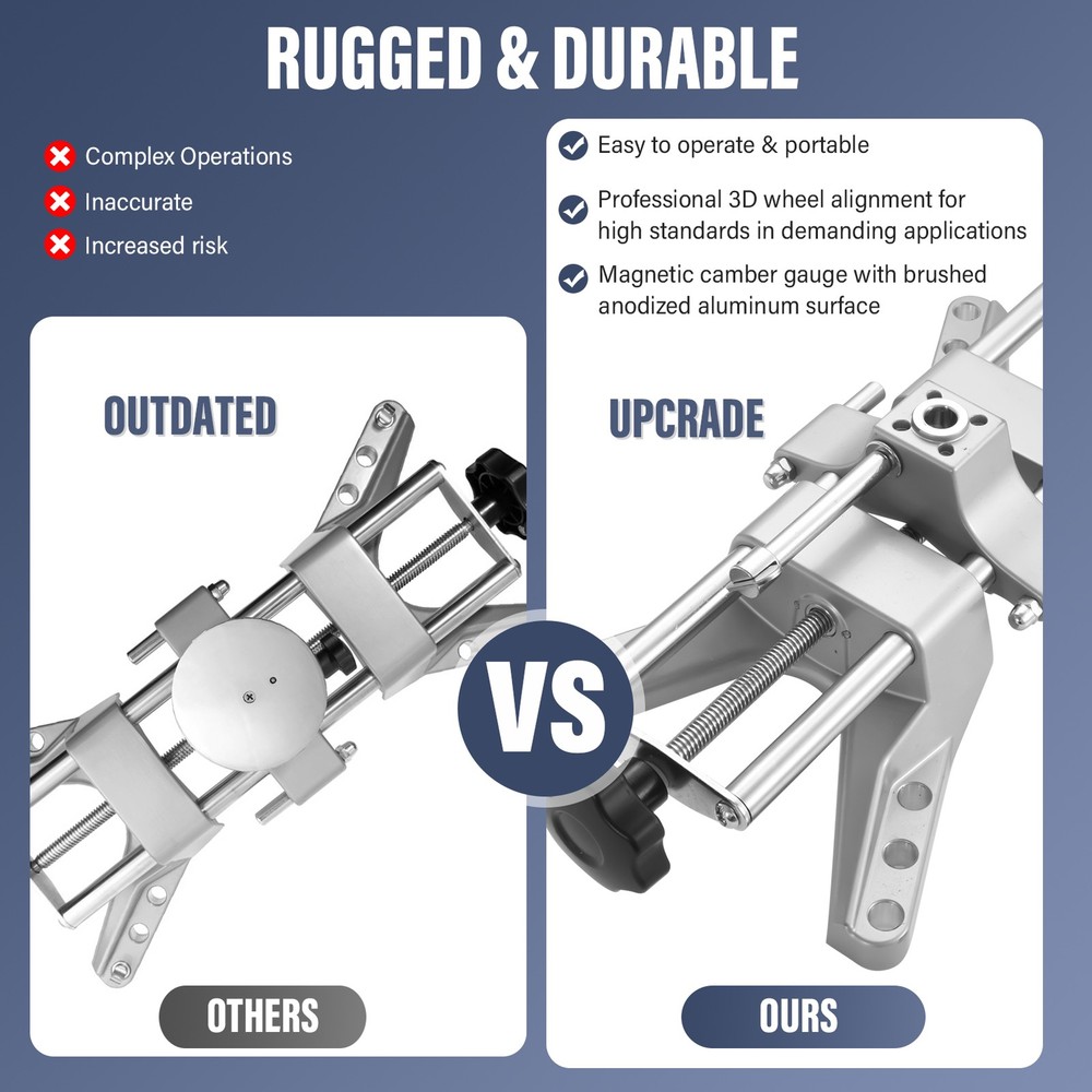 3D DSP Wheel Alignment Clamp Tool - Wheel Clamp for Wheel Alignment