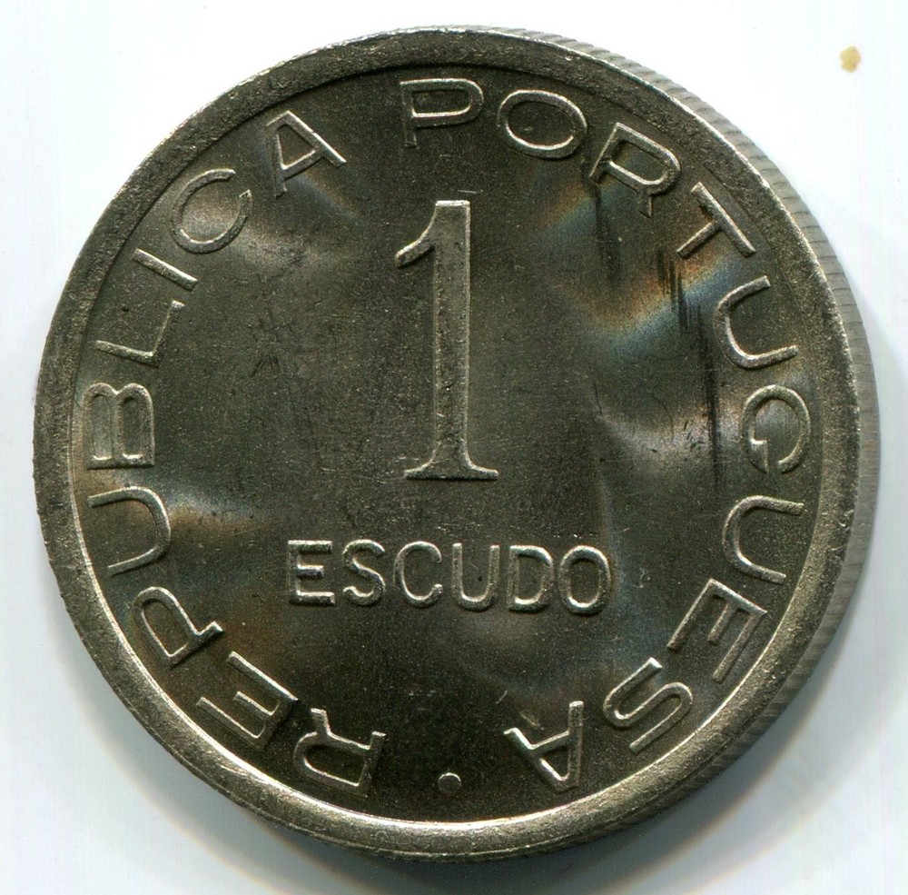 St. Thomas & Prince - 1948 1 Escudo in CH BU