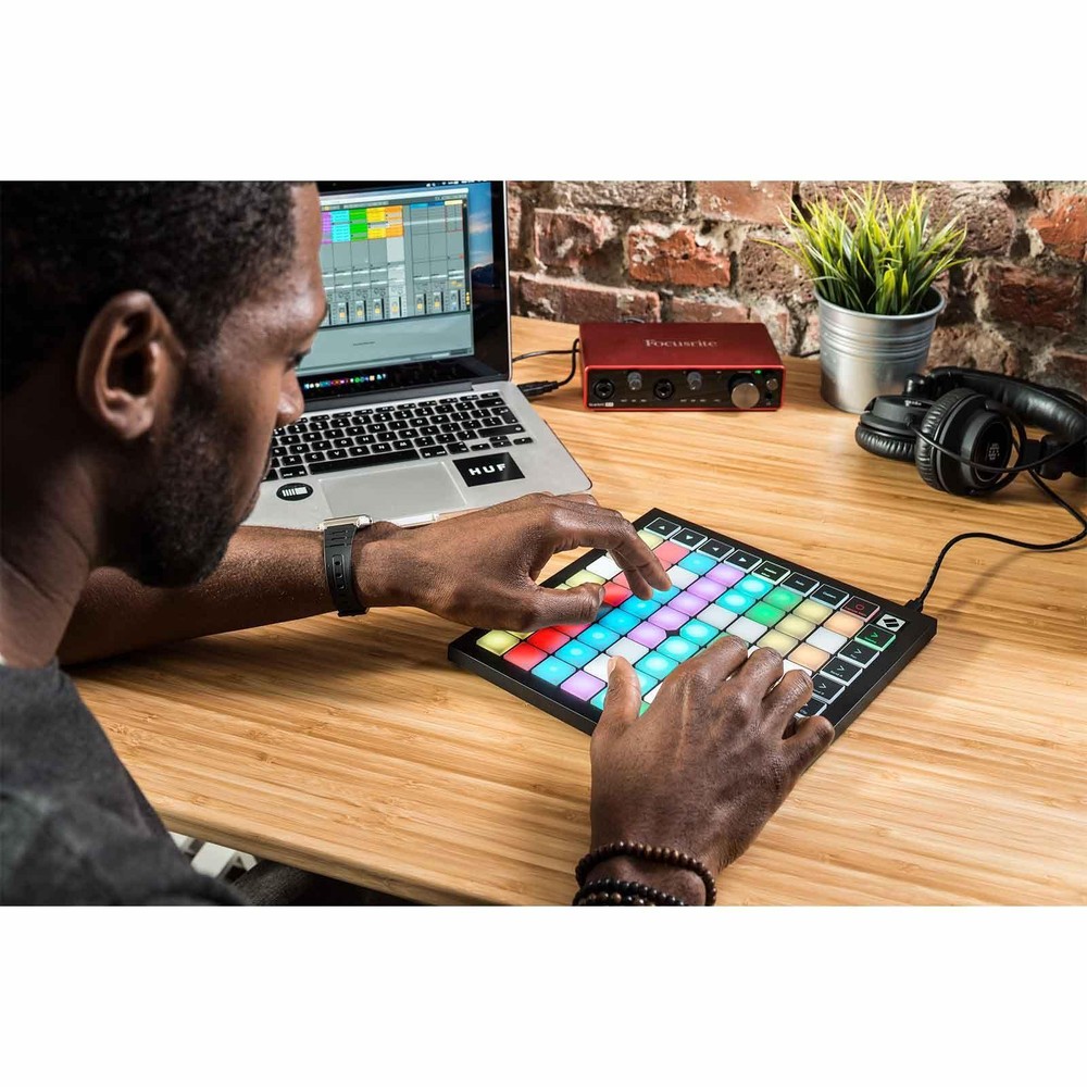 Novation Launchpad X Grid Music Production Controller for Ableton Live