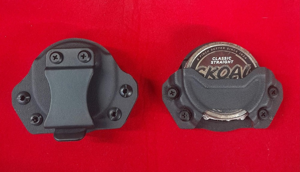 Dip can  Kydex holder holster  black
