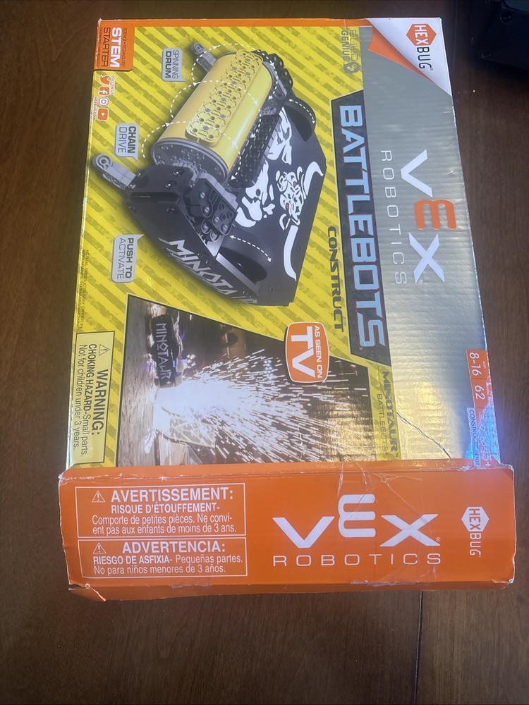 Hexbug Vex Robotics Battlesbots Construct - Minotaur Battlebots