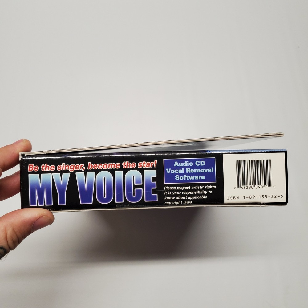 My Voice Audio CD Removal Software with Microphone Windows CD-ROM