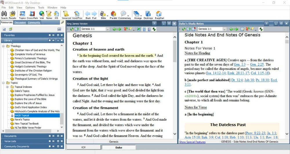 The Dake Reference Library CD-Rom Version - WORD search 8