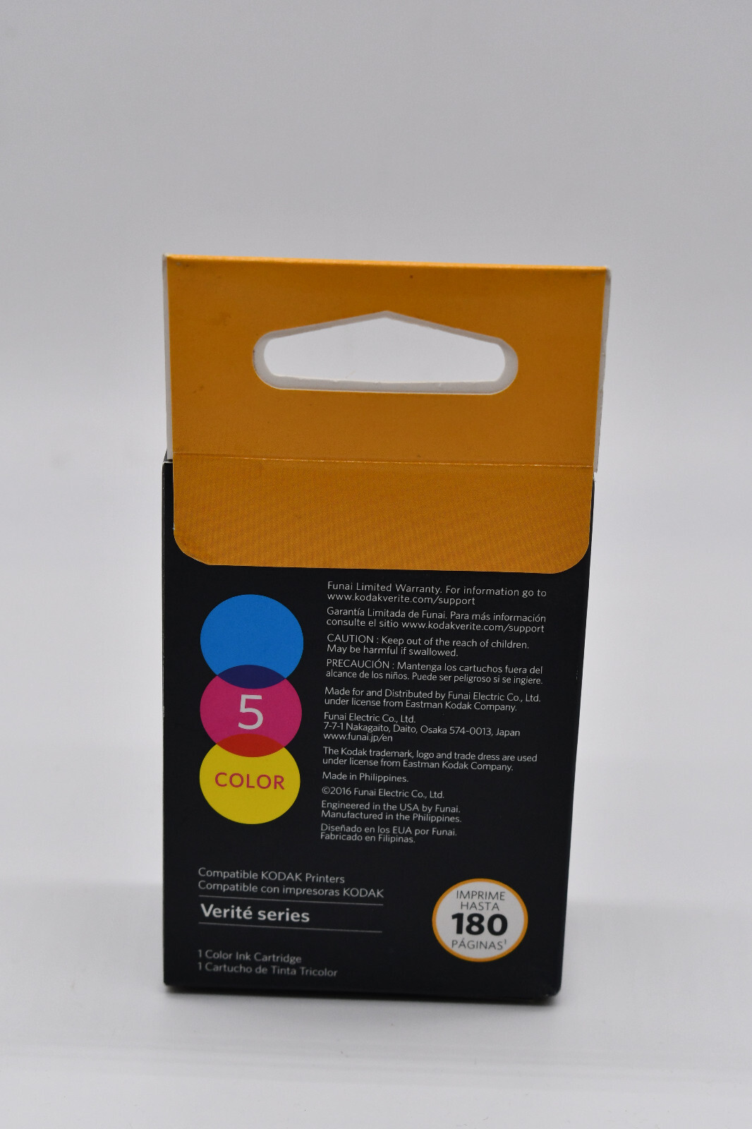 NEW Kodak Verite 5 Ink Cartridge 5 Color