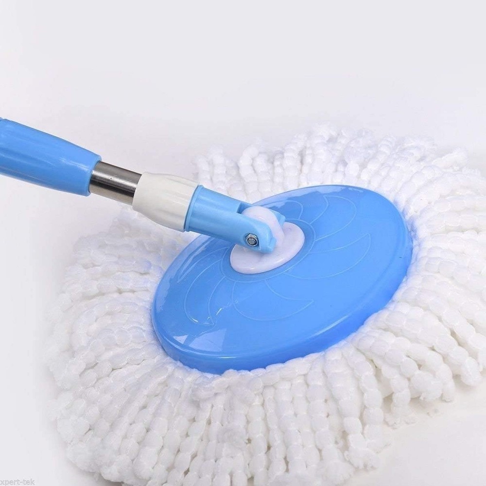 3-Pack Microfiber Spin Mop Replacement Heads for Universal 360 Mop Systems