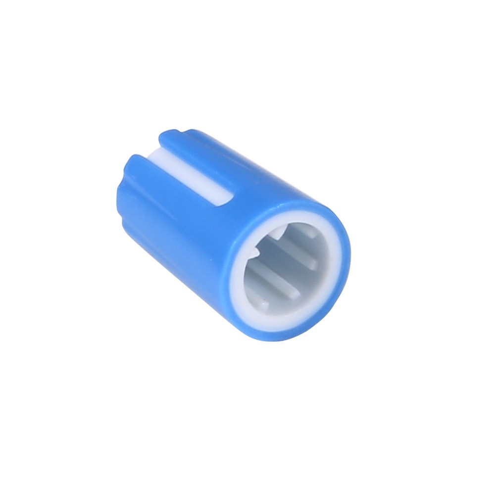 10pcs 6mm Potentiometer Control Knob Acrylic Volume Tone Knobs Blue White
