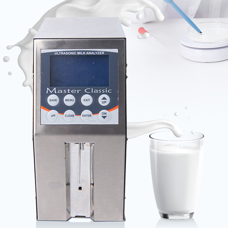 LM2 Milk Analyzer Dairy Composition Test Milk Fat Proteins PH Detection+ Printer
