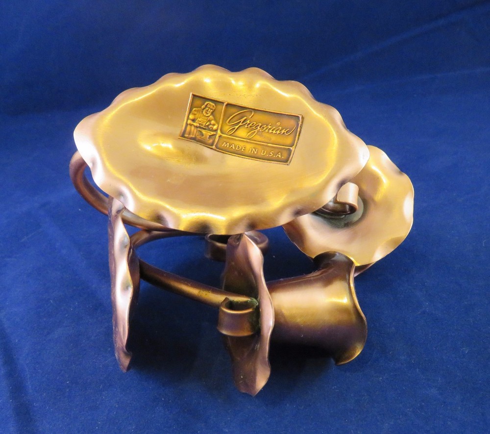 Gregori (Gregorian) Copper Candle Holders (781)