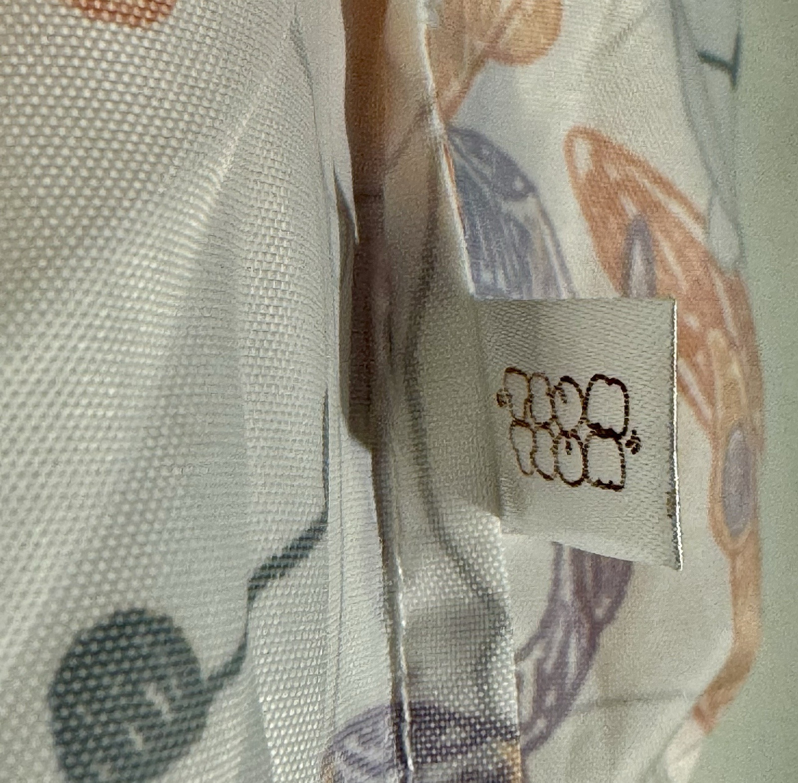 Disney Tsum Tsum Baymax Hiro Big Hero 6 Nylon Tote Bag Reusable All Over Print