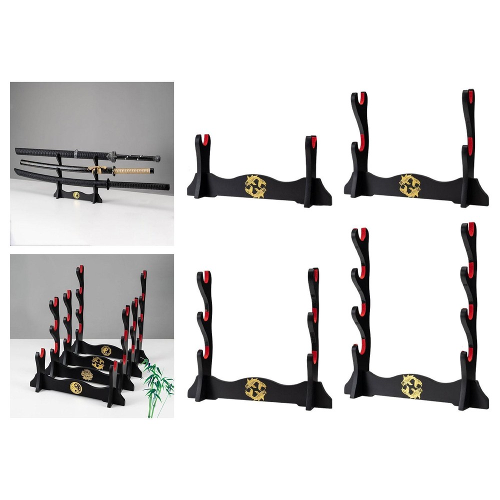 Flute and Sword Rack Sword Stand Display Rack Support