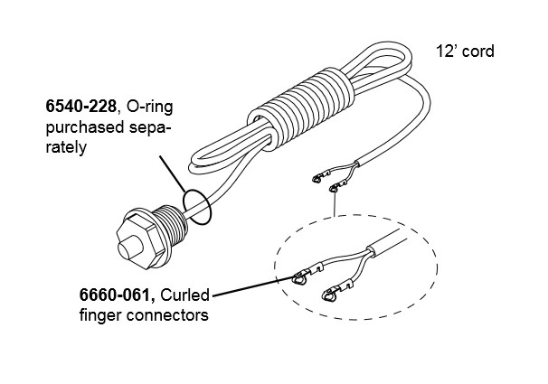 Sundance Spas OEM Temperature Sensor & O-Ring (6600-166)