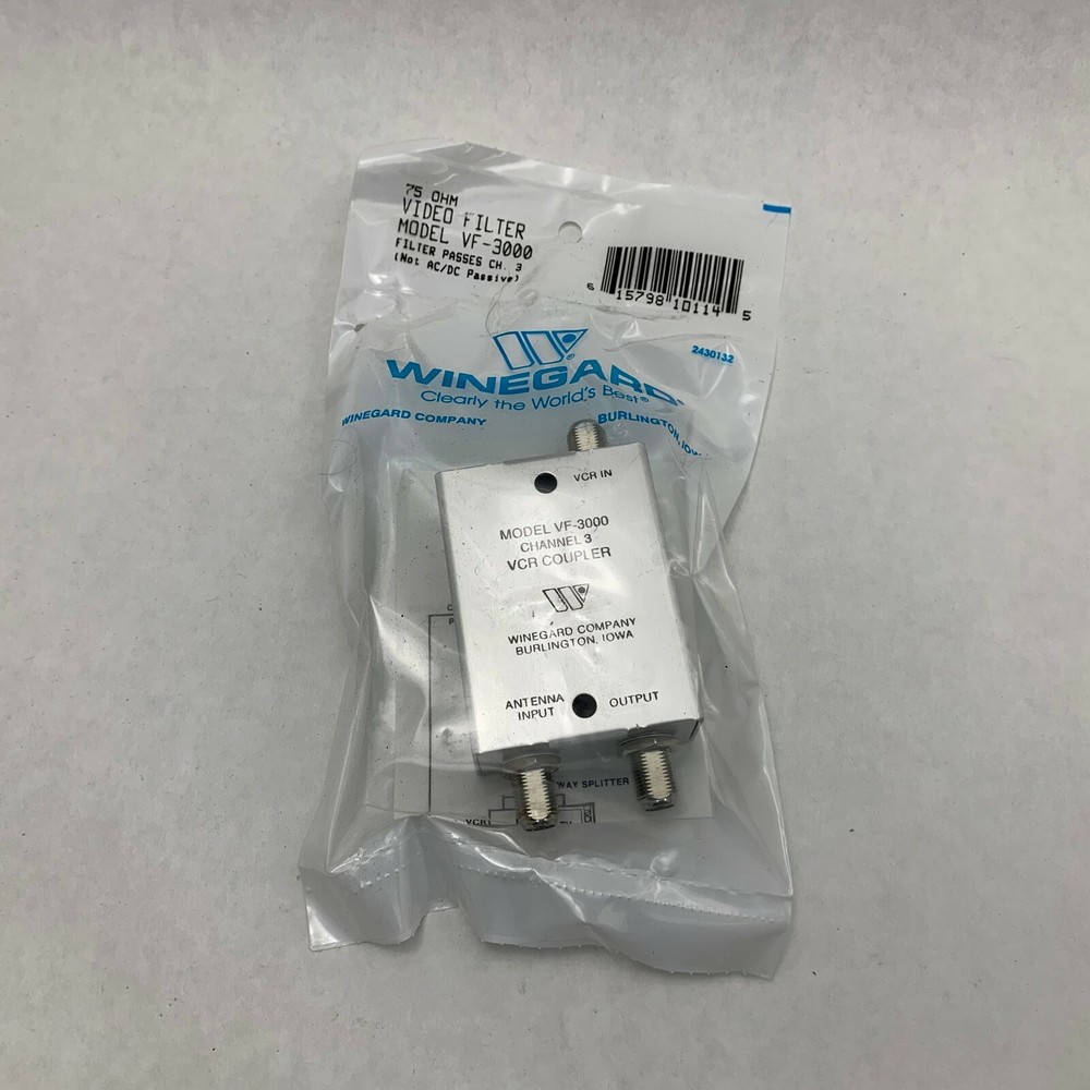 Winegard VF-3000 NIB Video Filter #A83