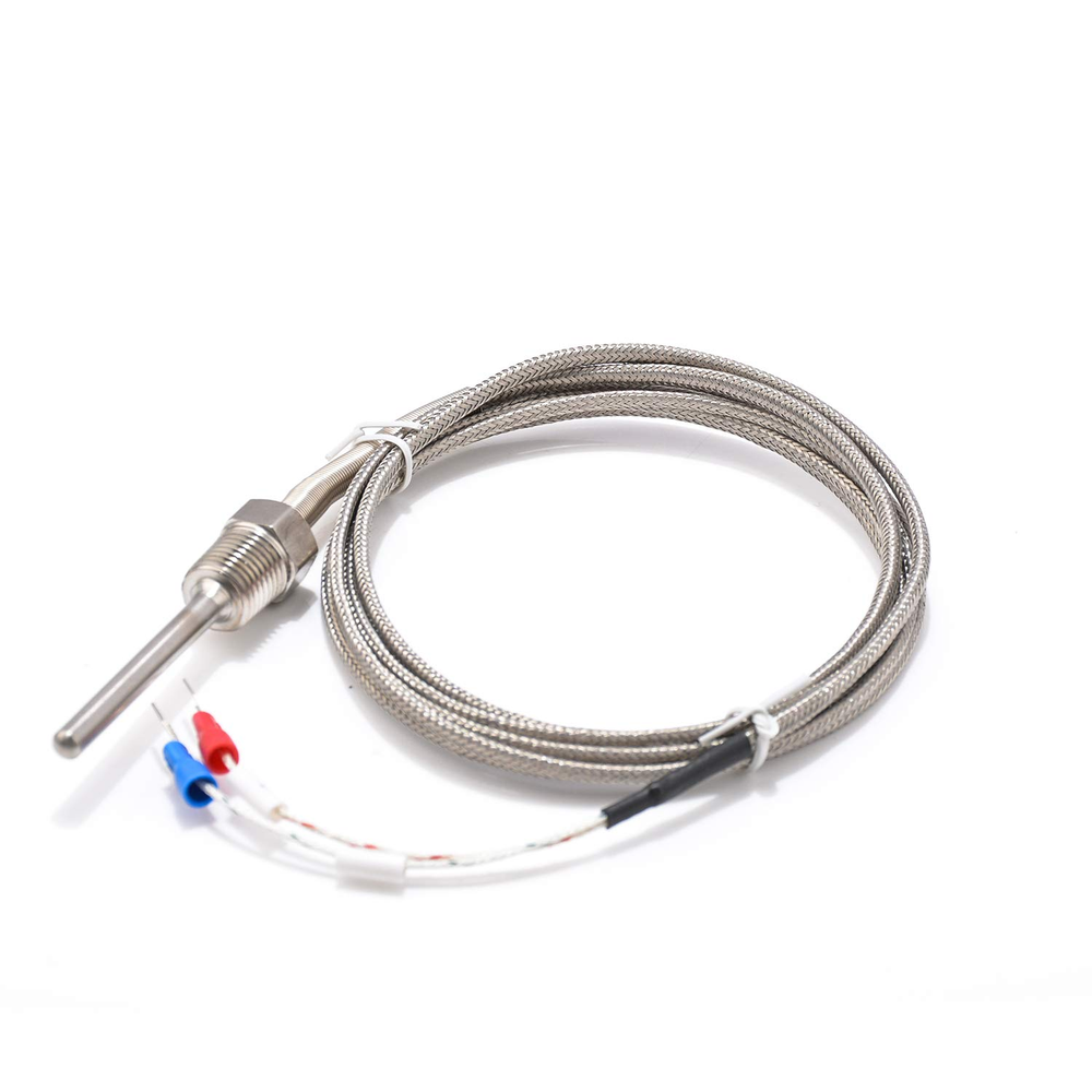 Waterproof K Type Grounded Thermocouple - Temperature Sensor Probe for PID Temp