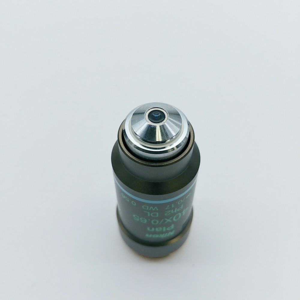 Nikon Microscope Objective Plan 40x Ph2 Phase Contrast for Eclipse Series